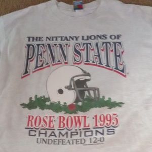 1995 Penn state rosebowl tee shirt